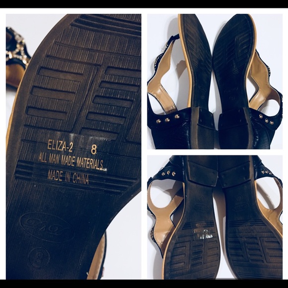 DBDK Eliza-2 Rhinestone Sandals Sandals Sz 8 - Picture 4 of 8